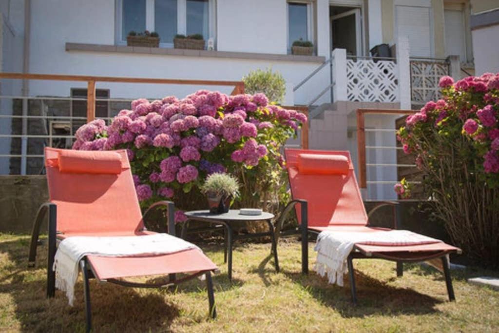 Tres Jolie Maison A Cote De La Plage 르 포르텔 외부 사진
